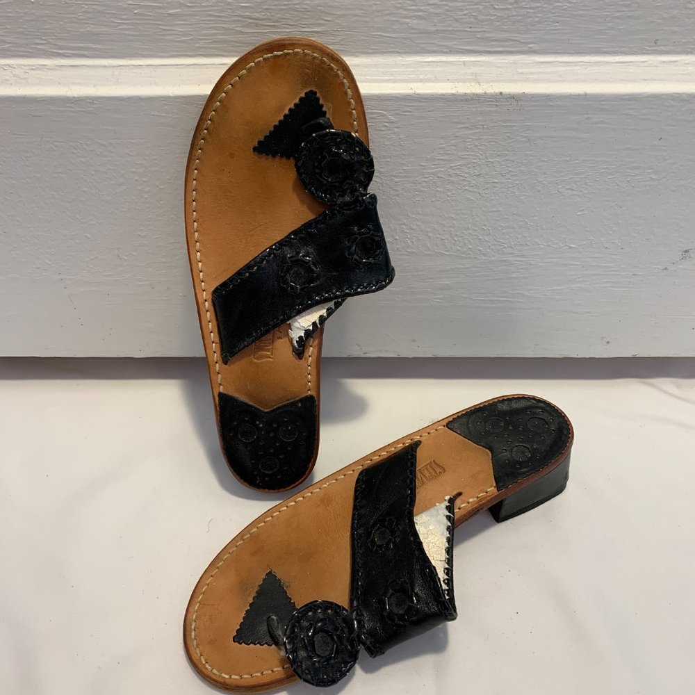 Steven Salario Black heeled sandals